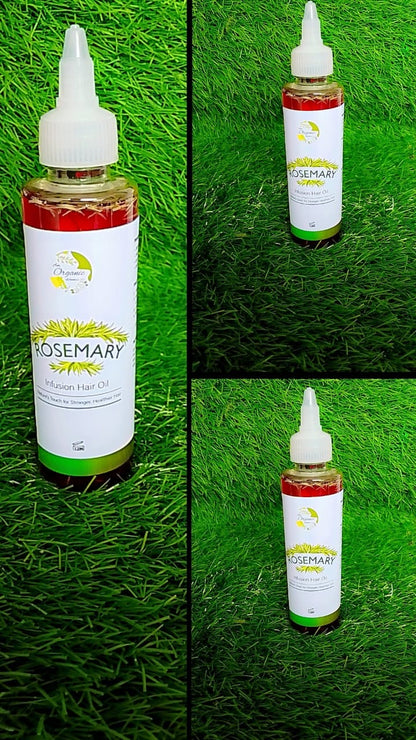 Rosemary Infusion Hair Oil – Nature’s Touch for Stronger, Healthier Hair 🌿✨