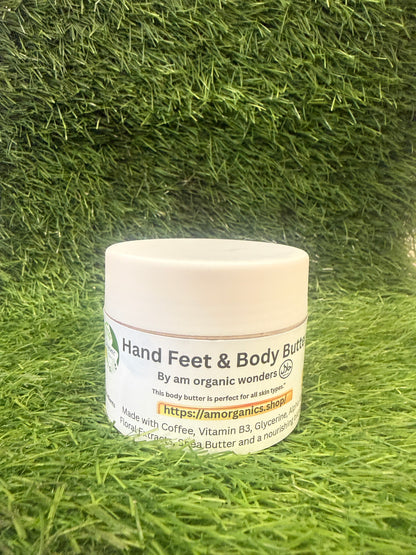 Coffee Hand, Feet & Body Butter – Deep Winter Nourishing Repair