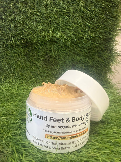 Coffee Hand, Feet & Body Butter – Deep Winter Nourishing Repair