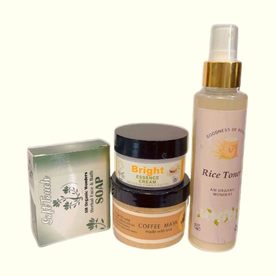 Deal 3 - rice cream + Coffee mask + Rice toner + Soap
