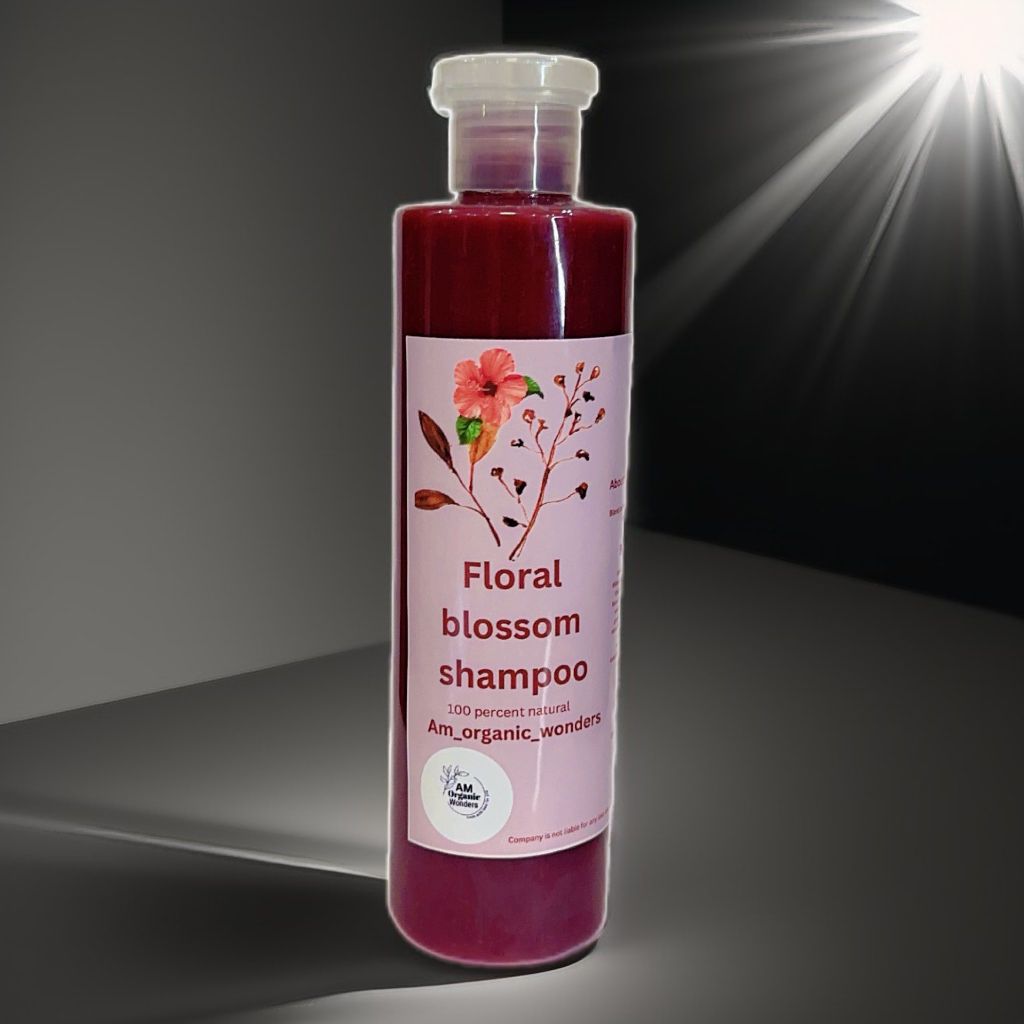 Deal 8 Floral blossom shampoo + aloe bean hair conditioner + golden drop hair oil + frizz off hair serum