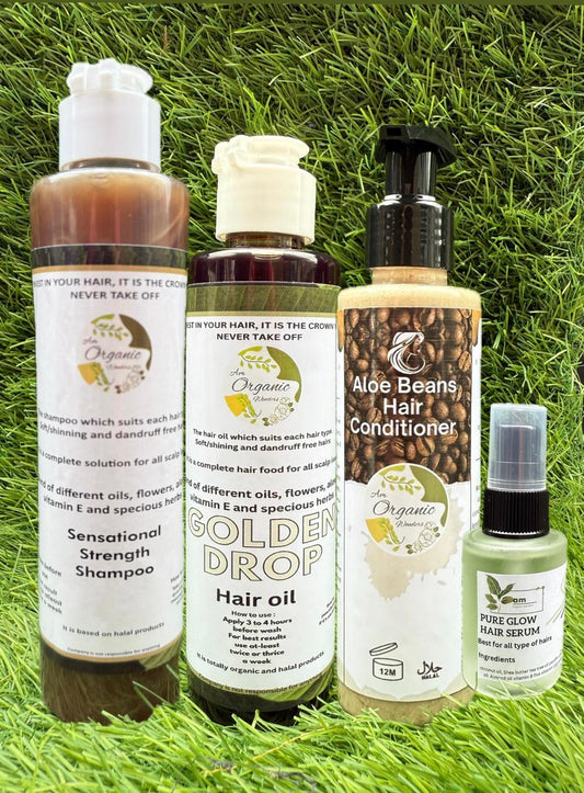 Deal 7 -Sensational Shampoo + Aloe Bean Conditioner + Oil + Hair Serum