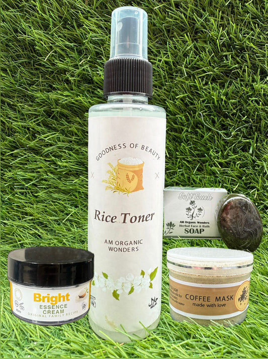 Deal 3 - rice cream + Coffee mask + Rice toner + Soap