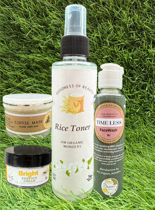 Deal 5 - Rice Toner + Bright Cream + Coffee Mask + FaceWash